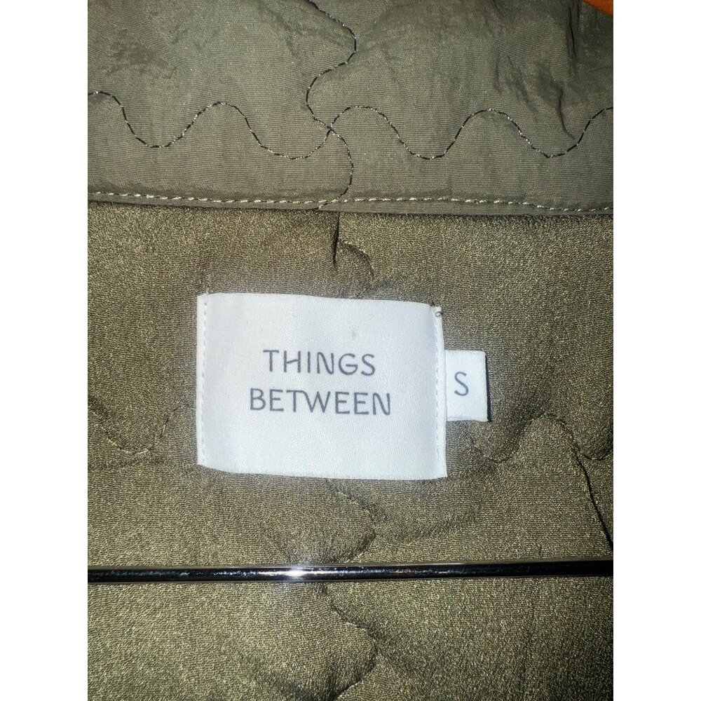 Things Between Parker Parchwork Quilted Jacket Da… - image 7